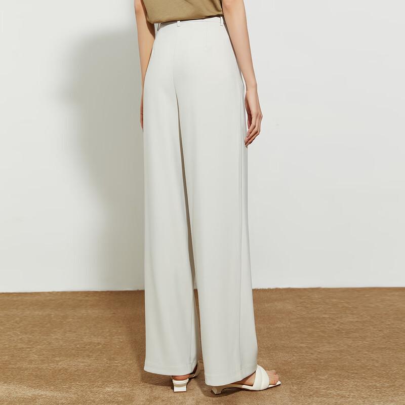 Women's High-Waist Straight Leg Casual Trousers