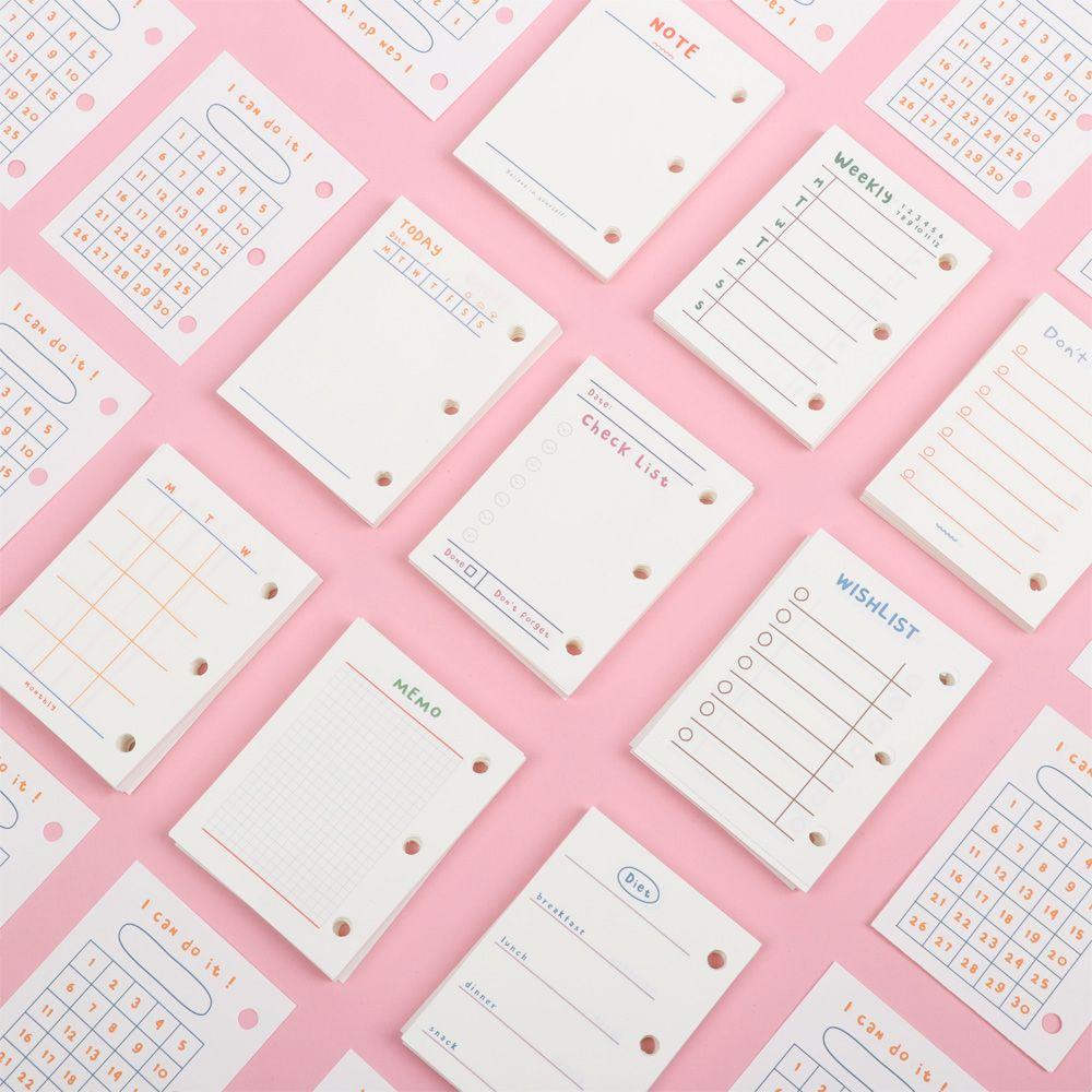 Дневник Блокнот Внутренний блок На кольцах Внутренние страницы На сменных листах Бумага для заметок Сменный 3 отверстия