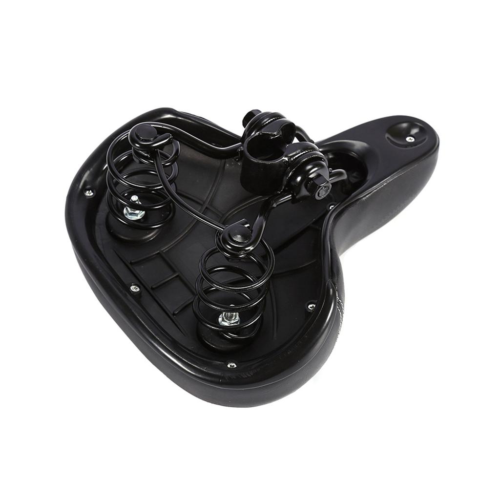 Велосипедное седло для городского велосипеда, ультрамягкое, толстое, матовое черное сиденье для горного велосипеда