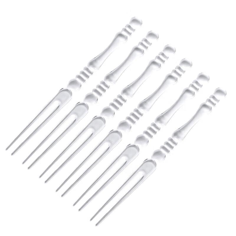 Youshu Disposable Transparent Dessert Forks