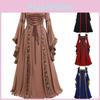 Renaissance Halloween Women's Medieval Dress For Gothic Cosplay Carnival Party