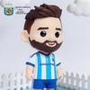 Messi Argentina National Team Mini Player Figurine