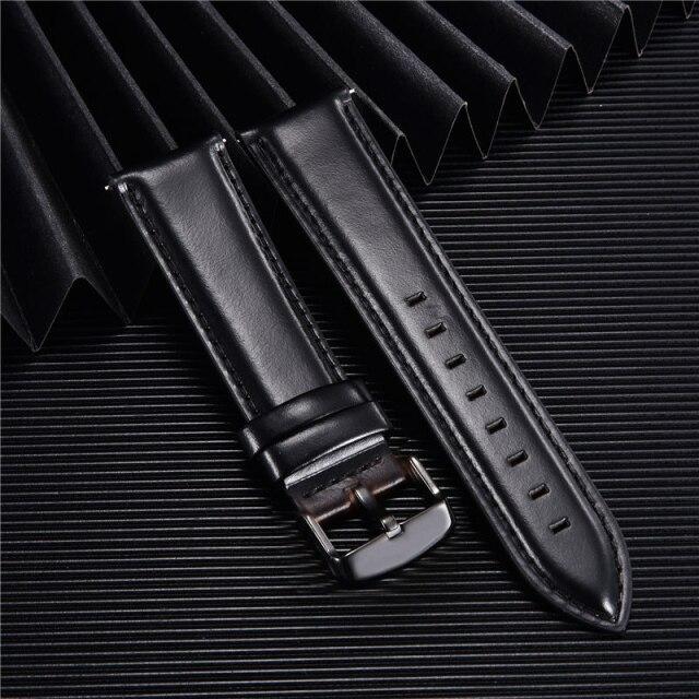 Quick Release Straps Men Women Genuine Leather Watchbands 18mm 20mm 22mm Smart Watch Band Watch Accessories