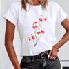 Short Sleeve Leopard Love Letter Trend Women's Print Tee Top Summer Fashion Tshirt Woman Female Basic T Clothing Graphic T-shirts