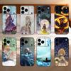 S-Silent Аниме Секрет W-Ведьма Чехол для Телефона Для iPhone 17,16,15,14,13,12,11 Plus,Pro Max,SE4Мягкий Силикон Черный Чехол