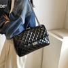 Rhombus Chain Bag Women's Bag New Fashionable Large-capacity Commuting Shoulder Bag Casual Versatile Messenger Bag