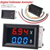 High Quality DC 100V 10A Voltmeter Ammeter Blue + Red LED Amp Dual Digital Volt Meter Gauge