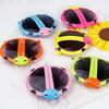 Cute Ladybug Baby Boys Girls Cartoon Beetle Sunglasses Goggles Eyewear Folding Children's Glasses