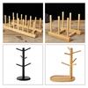 Креативная сушилка-подставка на 6 крючков для кружек, стаканов, ключей, украшений Настольный органайзер Минималистичный стиль