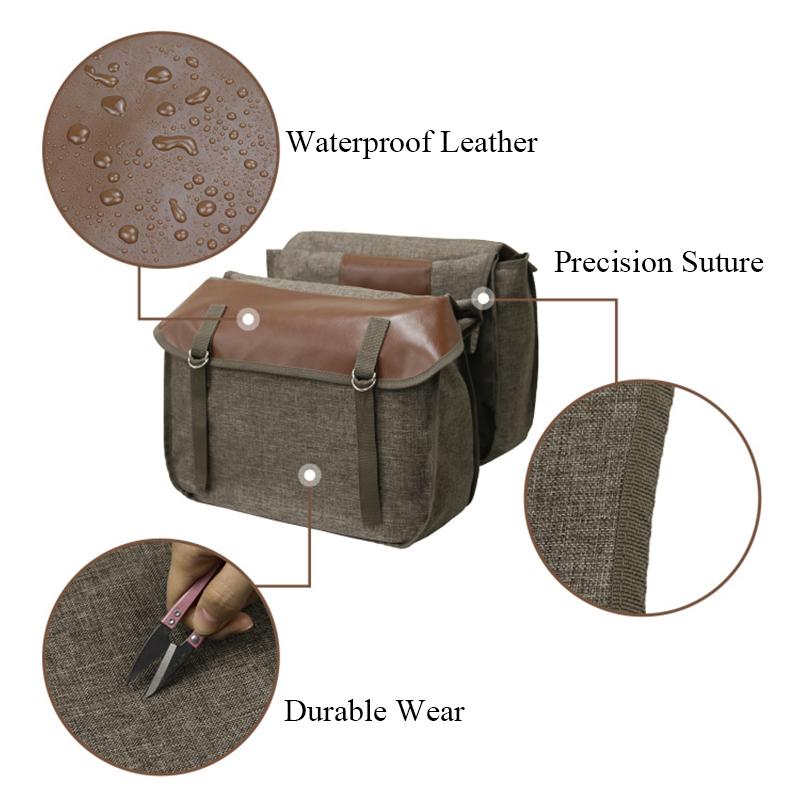 1 шт. туристическая мотоциклетная седельная сумка, мотоциклетная парусиновая водонепроницаемая коробка для кофров, боковая сумка для инструментов, сумка для мотоцикла