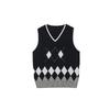 Подростковые жилеты Детский вязаный жилет Жилет-свитер для школьной формы для мальчиков и девочек 100% хлопок V-образный вырез Пуловер Преппи стиль Детские топы