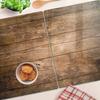 Glass Kitchen Chopping Boards with Decorative Graphics, Wood, 2x40x52 cm