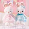 Мультяшный милый питомец кролик кукла плюшевая игрушка девочка сердце маленькая кукла кролик детский подарок на день рождения
