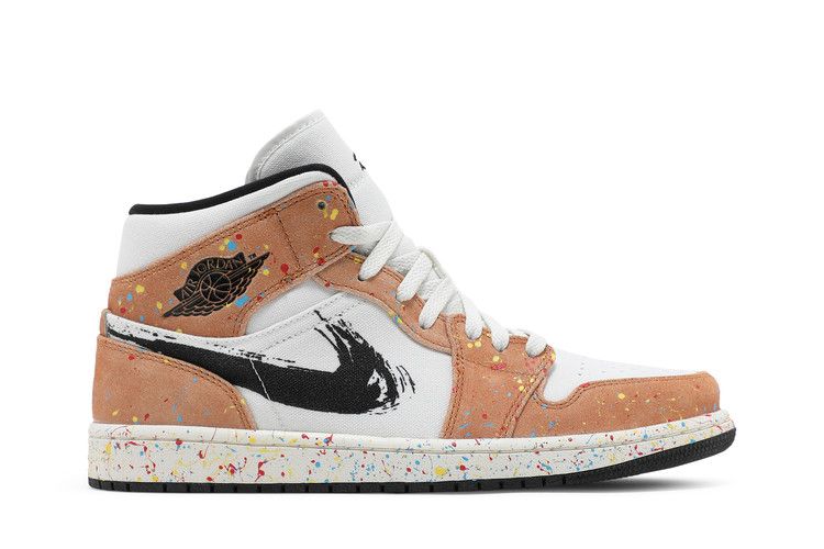 Jordan 1 Mid SE Brushstroke