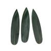 100Pcs Sushi Bamboo Leaves Sashimi Dish Leaf Ornament Home Decor Serving Disposable Plates Artificial Fake Grass