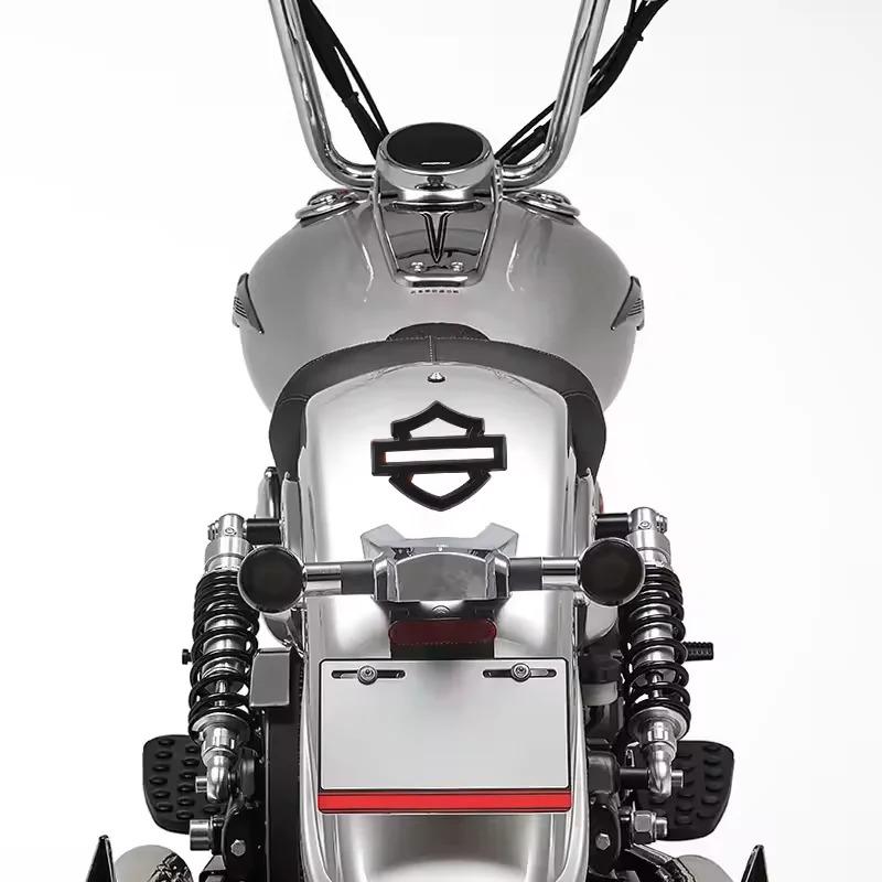 Для Harley Davidson 3D Металлические Аксессуары Наклейки на Мотоцикл Эмблема Логотип Наклейки Декоративная Наклейка на Боковую Часть Кузова Для Бензобака