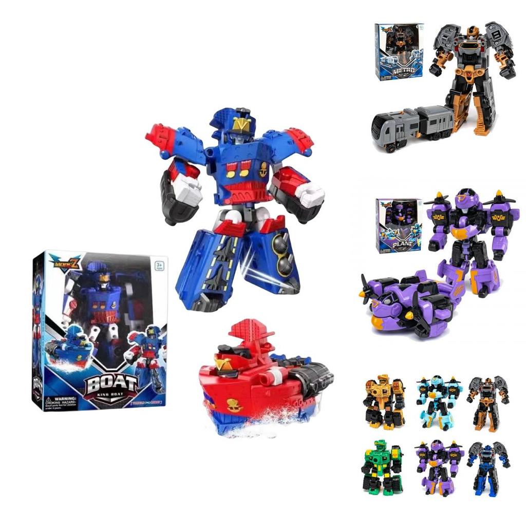 Battle Tank And Fighter Jet Model Transforming Robot Mech Toy Interactive Toy For Kids Plastic Material