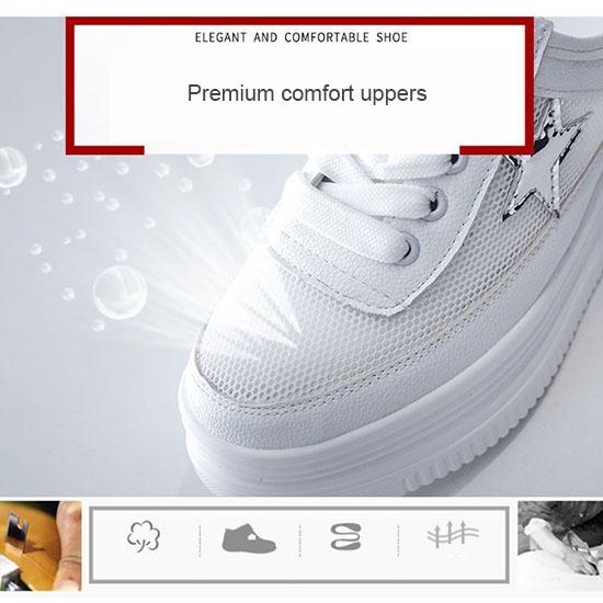 Женские летние дышащие тапочки на высоком каблуке с толстой подошвой, обувь для ленивых на толстой подошве, женская обувь без шнуровки с увеличенной подошвой