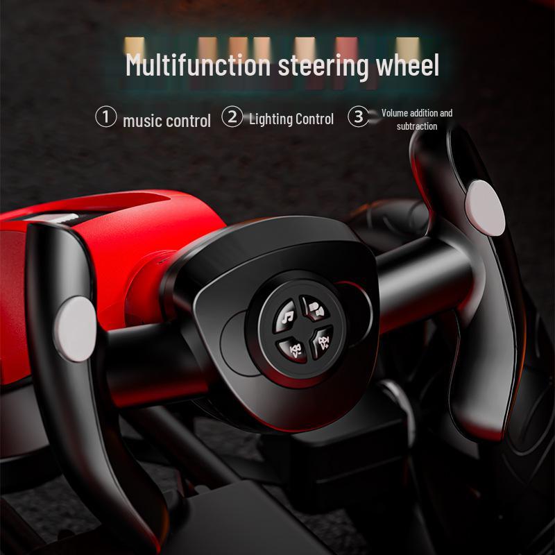 Складной детский электрический картинг - Машинка на радиоуправлении для мальчиков и девочек