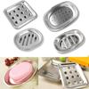 Stainless Steel Soap Dish Double Layer Soap Container Tray  Bathroom Kitchen Sink Organizer