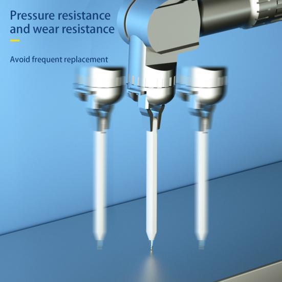 Pencil Tip Transparent Anti-slip High Sensitivity Silent Wear-resistant Replacement Thin Clear Stylus Pen