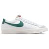 Nike Женские кроссовки Blazer Low 77 'Белый/Зеленый' Обувь для скейтборда DC4769-112