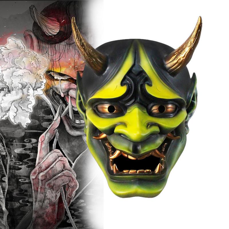 Demon King Prajna Hundred Ghosts Night Tour Resin Mask Dress Up Cosplay Holiday