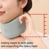 Летний губчатый шейный бандаж Облегчение боли в шее и давления на позвоночник Эргономичная поддержка шеи Женский Мужской Корректор осанки для шейного отдела позвоночника Подушка