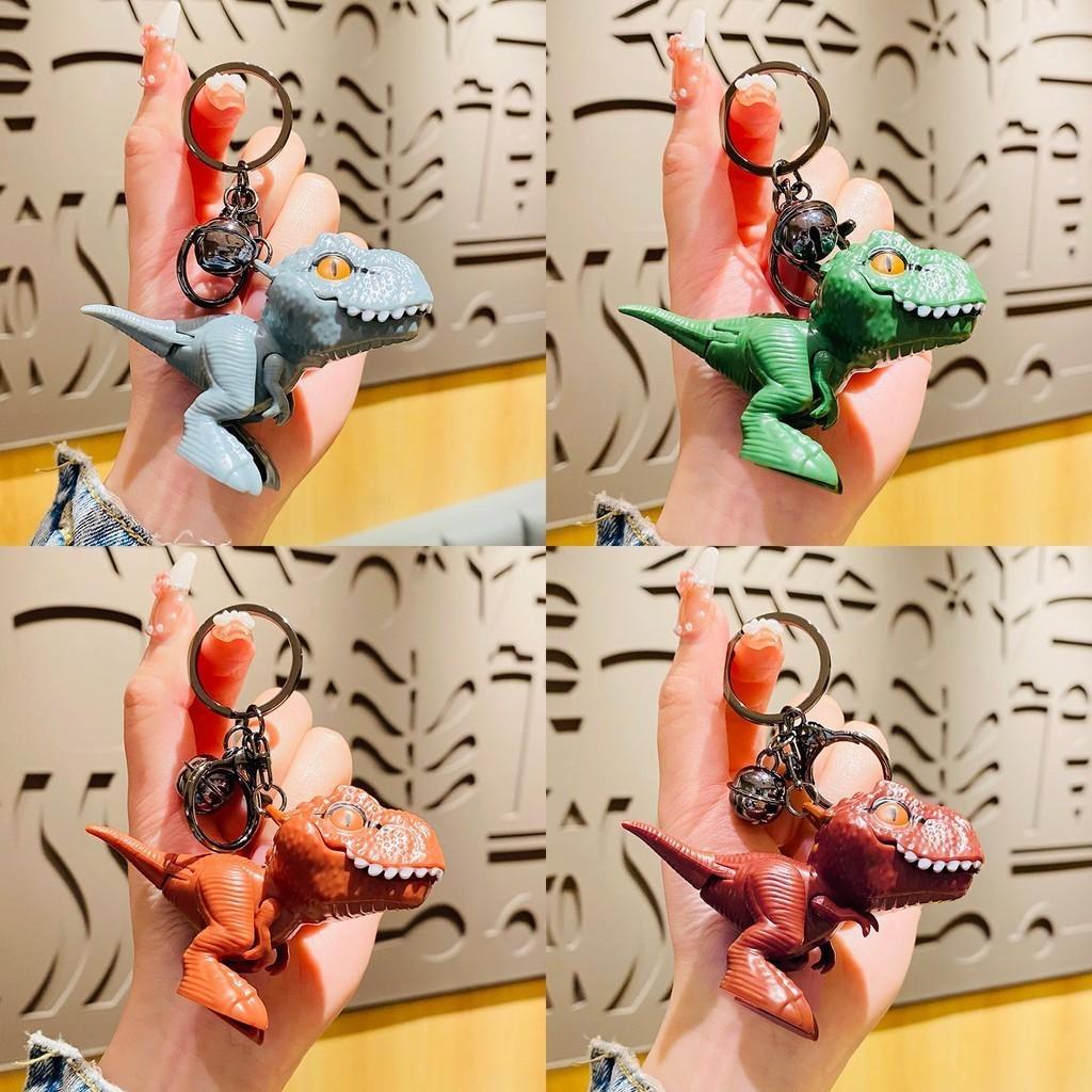 Delightful Biting T-rex Keychain Cute Dinosaur Accessory Ideal For Kids Backpacks