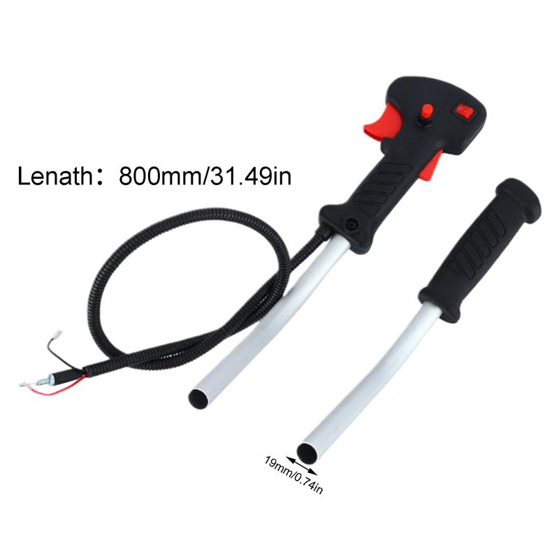 Комплект для ремонта троса дроссельной заслонки Рычаг управления дроссельной заслонкой Большой палец для газонокосилки Трос дроссельной заслонки Сборка дроссельной заслонки для ручного управления дроссельной заслонкой Главная