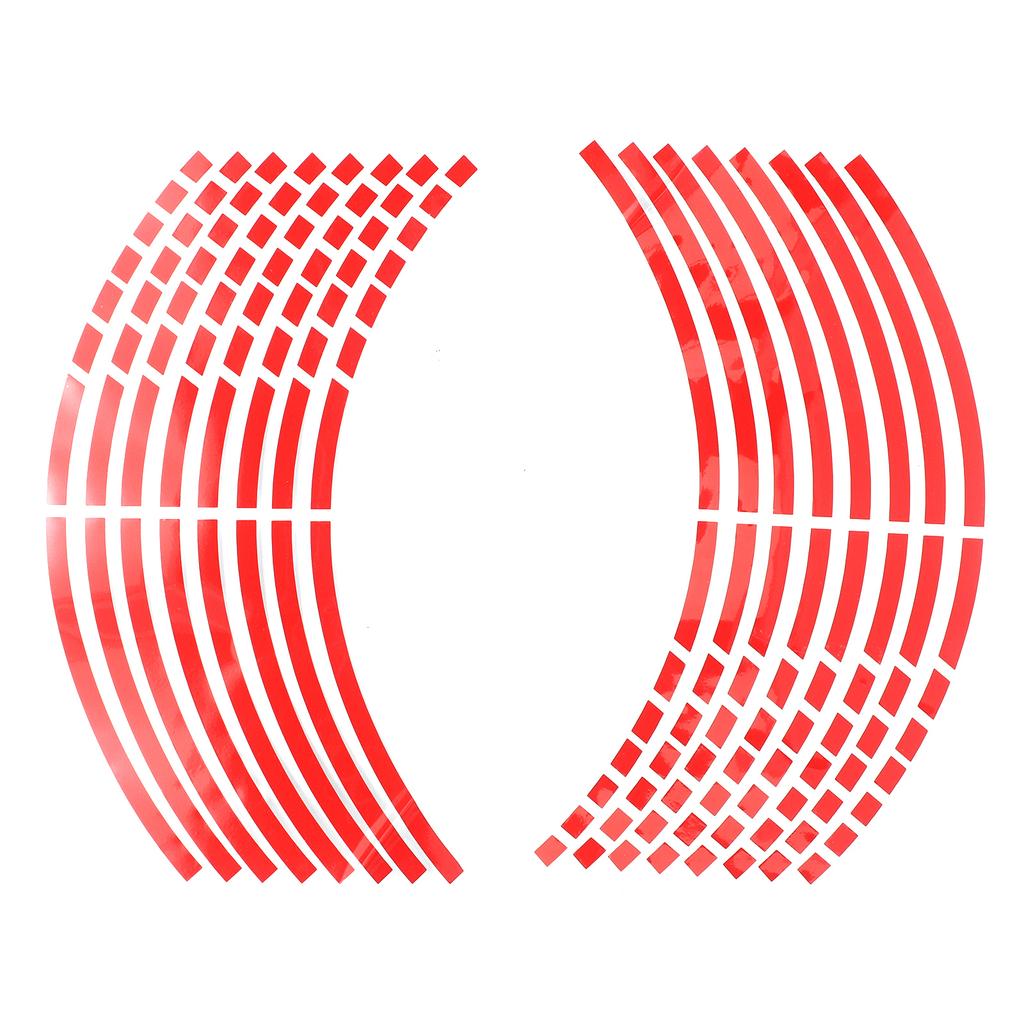 16 шт. 17"18" полоски наклейки на колеса мотоцикла светоотражающая лента для обода автомобиля мотоцикл велосипед авто наклейки универсальные наклейки для Honda