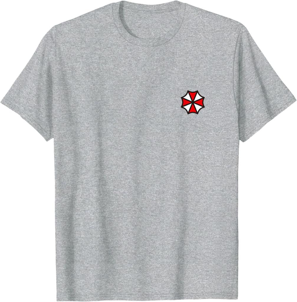 Resident Evil Umbrella TShirt Mens and Womens Summer Cotton Clothing Fashion Casual Gaming Enthusiast Short Sleeve Tshirt