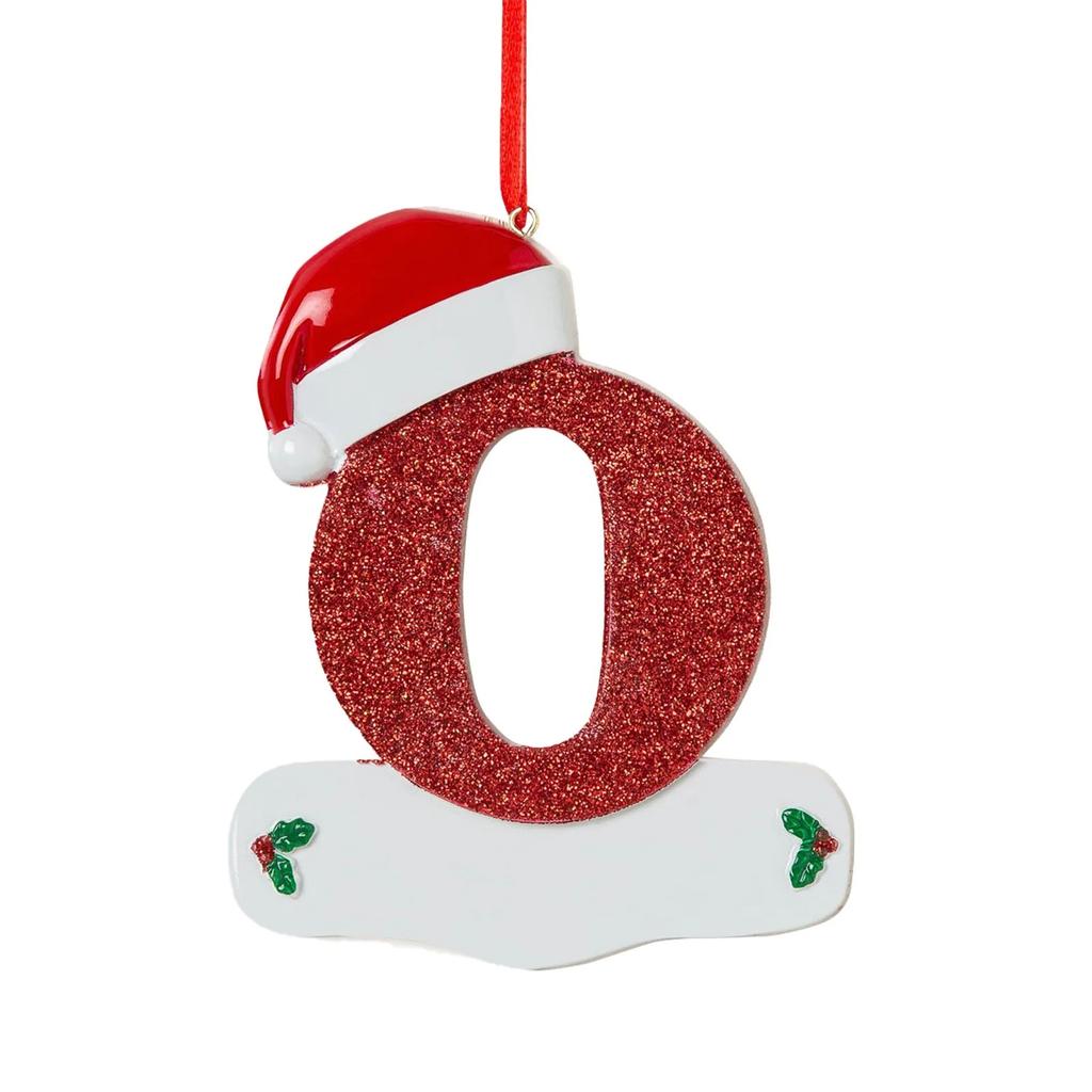 Рождественское украшение подвеска персонализированные рождественские украшения из 26 букв своими руками подвесное украшение на рождественскую елку новый год 2024