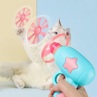 Забавный кот, интерактивный тизер, обучающая игрушка, креативные котята, мини-бамбуковый вертолет, игры, игрушки, товары для домашних животных, аксессуары, игрушки для кошек