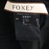 FOXEY сделано в Японии Миди длина вязаная Многоярусная юбка 38 черный Женский Б/У
