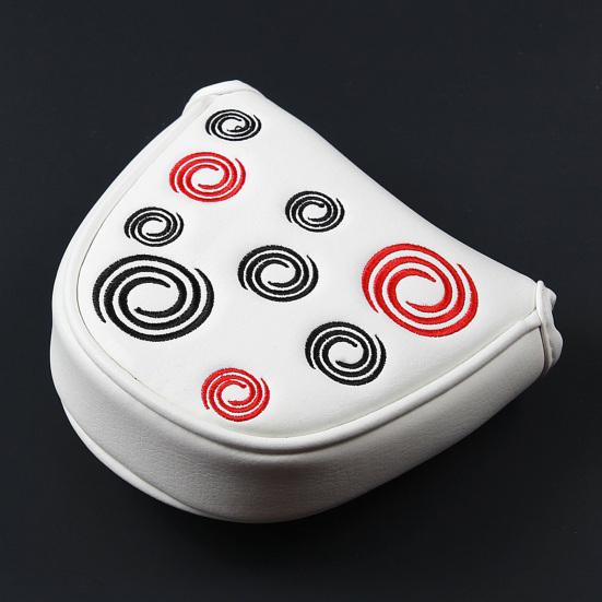 Чехол на голову клюшки для гольфа с магнитной застежкой Чехол на голову из искусственной кожи для клюшки для гольфа Прочная магнитная защита головы для клюшки для гольфа Защитные аксессуары для клюшки для гольфа