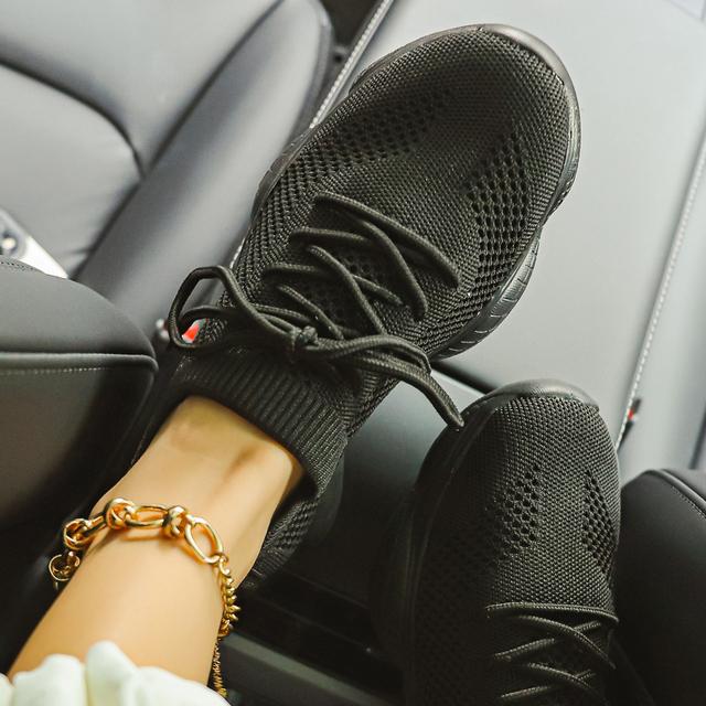 Woman Fashion Casual Women Sneakers Soft Men Vulcanize Sneakers Shoes Mesh Sneakers Shoes Sneakers Tenis Portable Platform Shoes