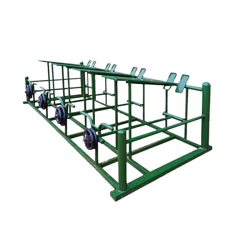 Outdoor 4-Person Multi-Function Strength Training System