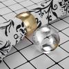6pcs/set Napkin Ring Embossing Pattern Round Table Cloth Holder Serviette Buckle Gold/Silver Table Decor Wedding Party Feast
