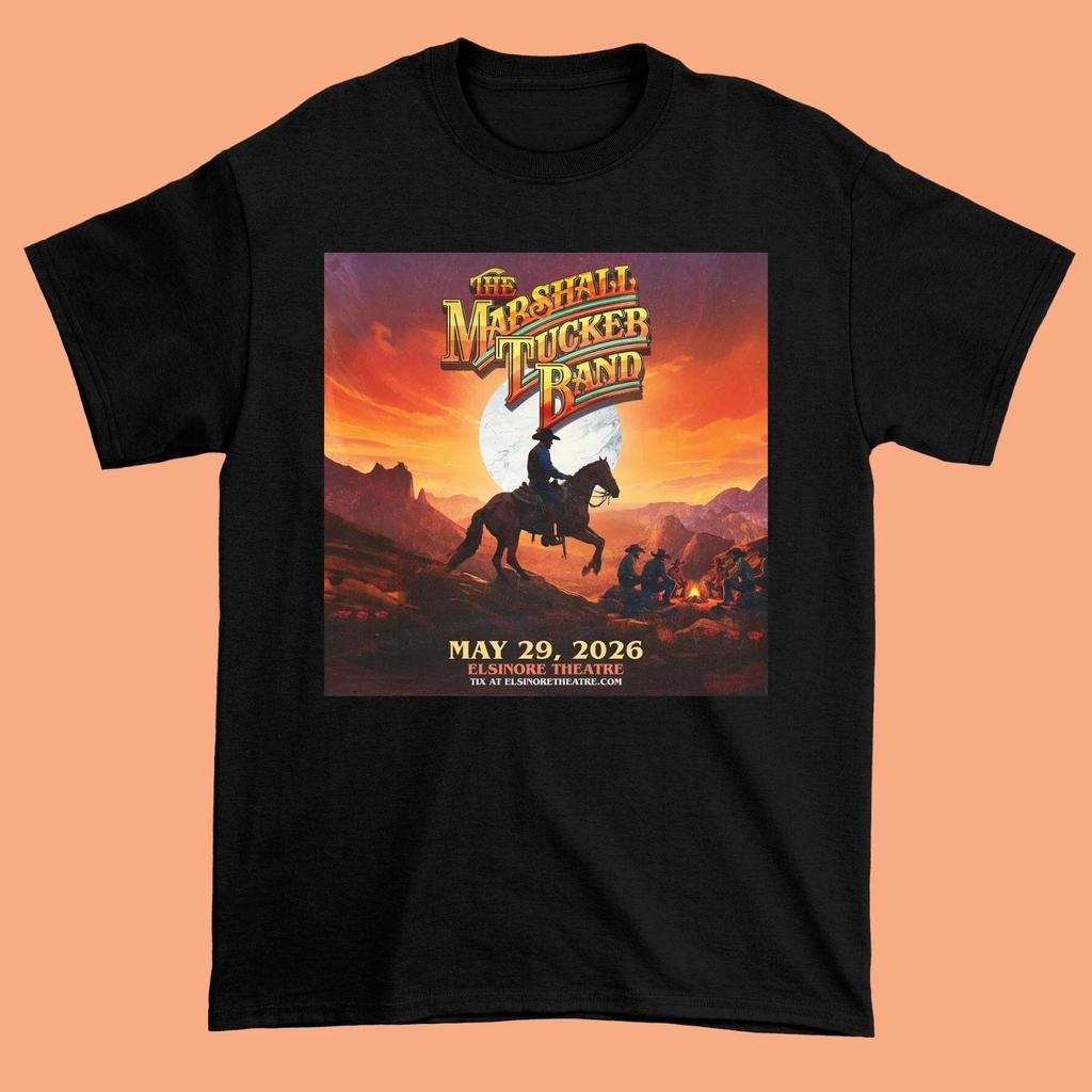 New The Marshall Tucker Band While I'm Young Tour T-shirt