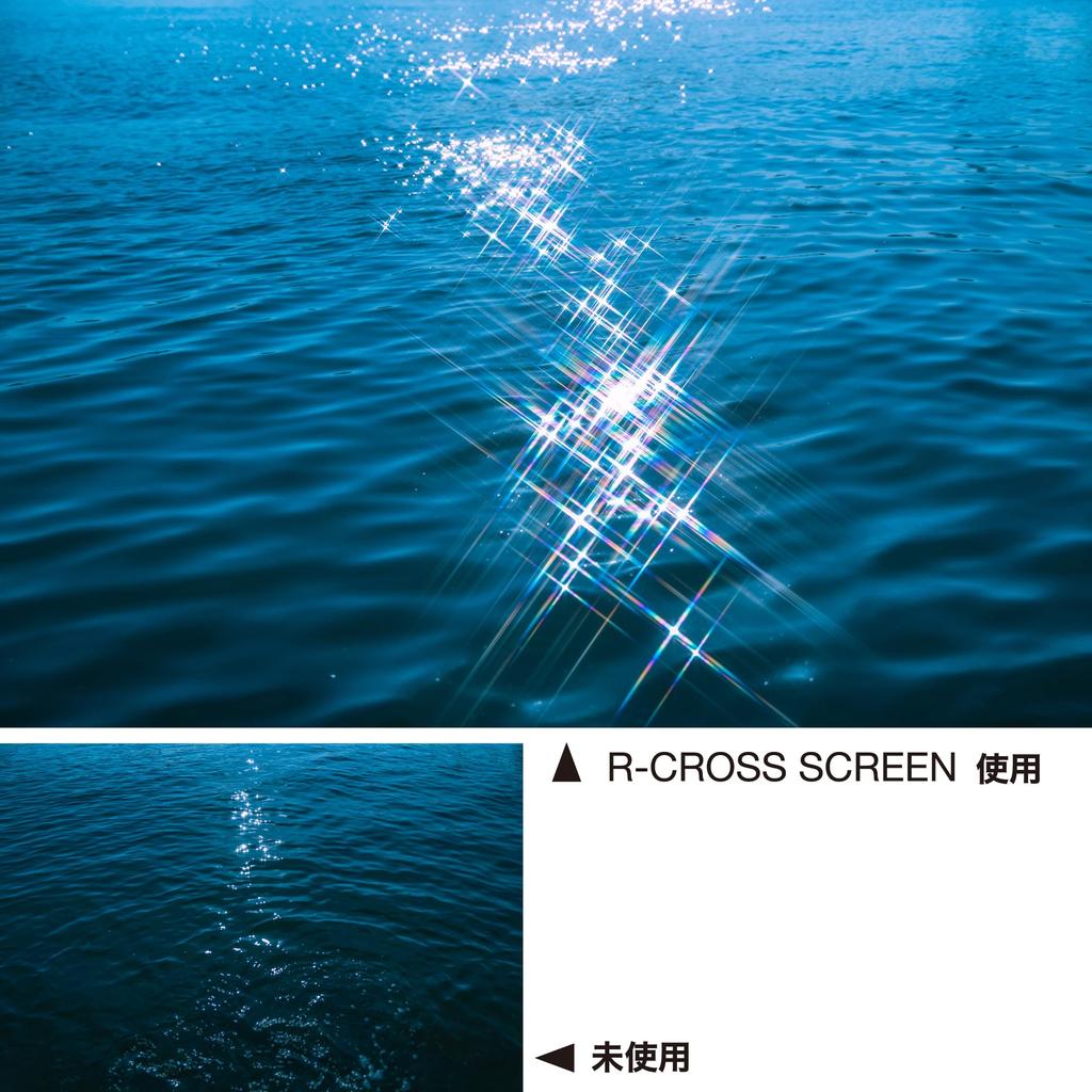 Kenko Cross Filter PRO1D Screen N 55 мм Cross Effect для ночного и легкого производства Тонкая рамка 825167 Специальный R-Cross (W) Виды из 4 частей, Иллюминации,