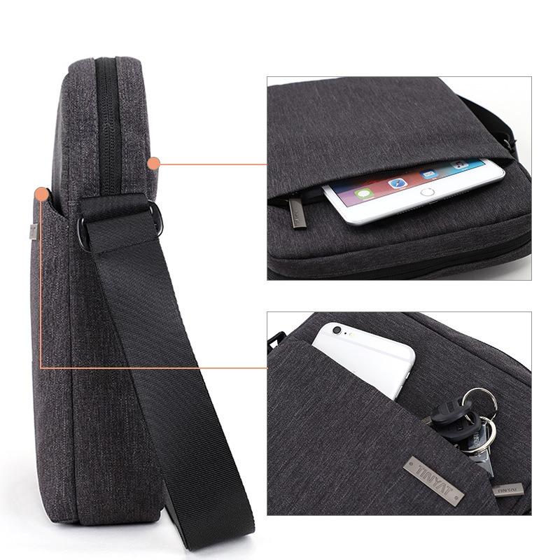 Мужская сумка через плечо, корейская версия, повседневная простая сумка, модная мужская сумка через плечо, мужская сумка