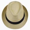 LNPBD Hot Unisex Women Men Fashion Summer Casual Trendy Beach Sun Straw Panama Jazz Hat Cowboy Fedora Hat Gangster Cap