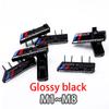 MFCN7 3D ABS M Logo Car Front Grille Badge Sticker Competition Badge Accessories For BMW M1 M2 M3 M4 X5M M6 M7 M8 F48 G01 E84 E83 F10