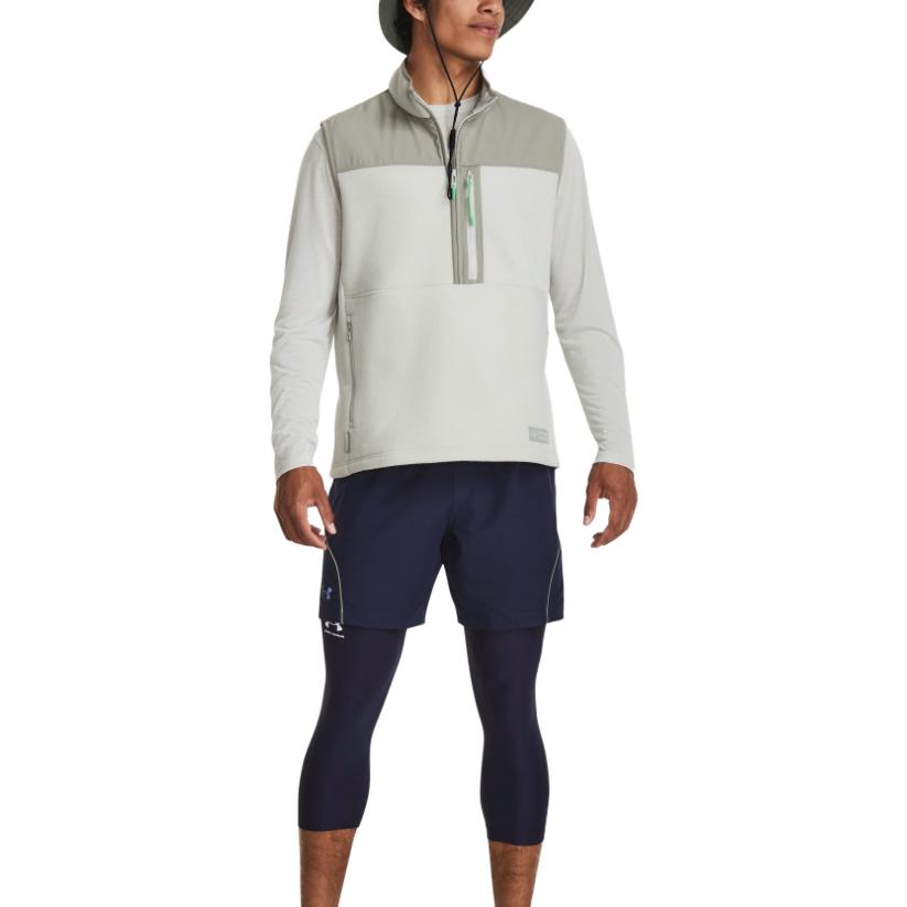 Under Armour Жилеты Мужские Серый Стойка Умеренный Прочее 1379918-502
