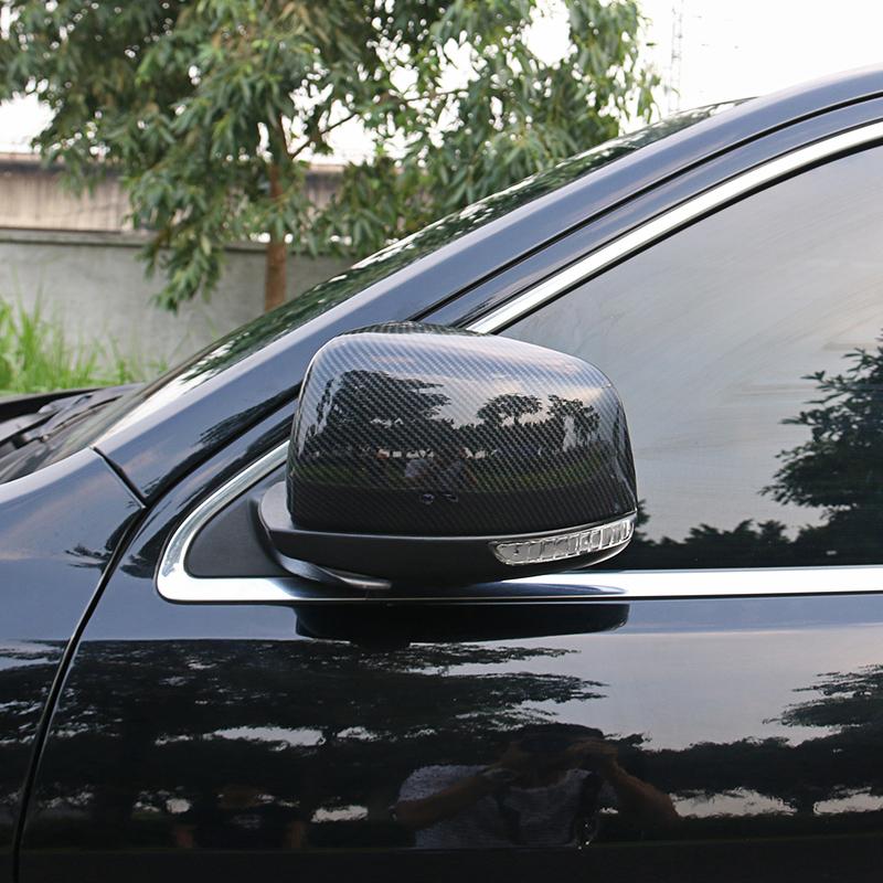 For Jeep Grand Cherokee WK2 2011 2012 2013 2014 2015 2016 2017 2018 ABS Car Rear View Side Mirror Cover Case Trims