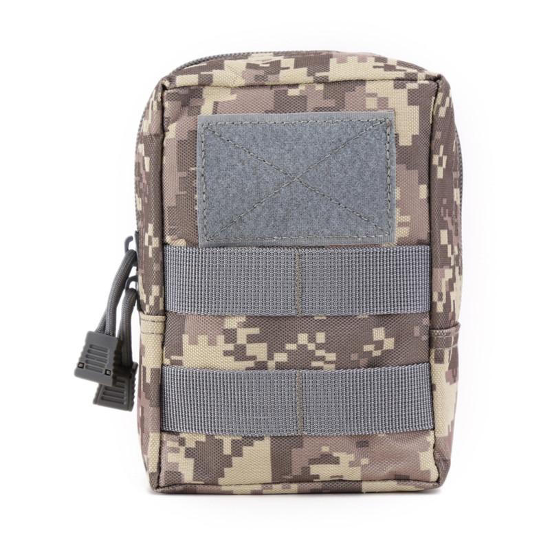 Molle Tactical Belt Pouch  Bag Magazine Waterproof Waist Pack Sport Bags Carrier Cell Phone Case For Backpack & Vest