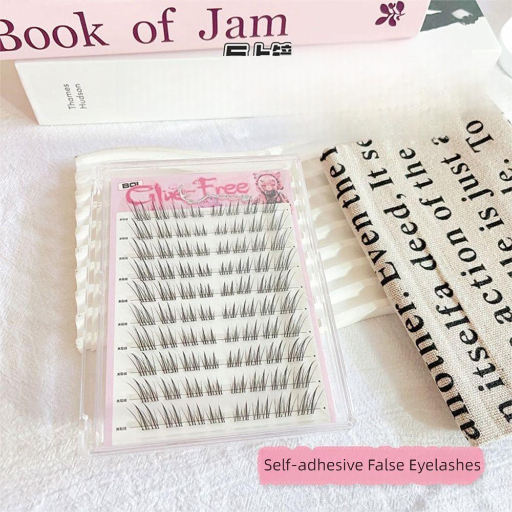 Корейский стиль Кошачий глаз Накладные ресницы Комический глаз Пучковые ресницы Набор для наращивания ресниц Женщины