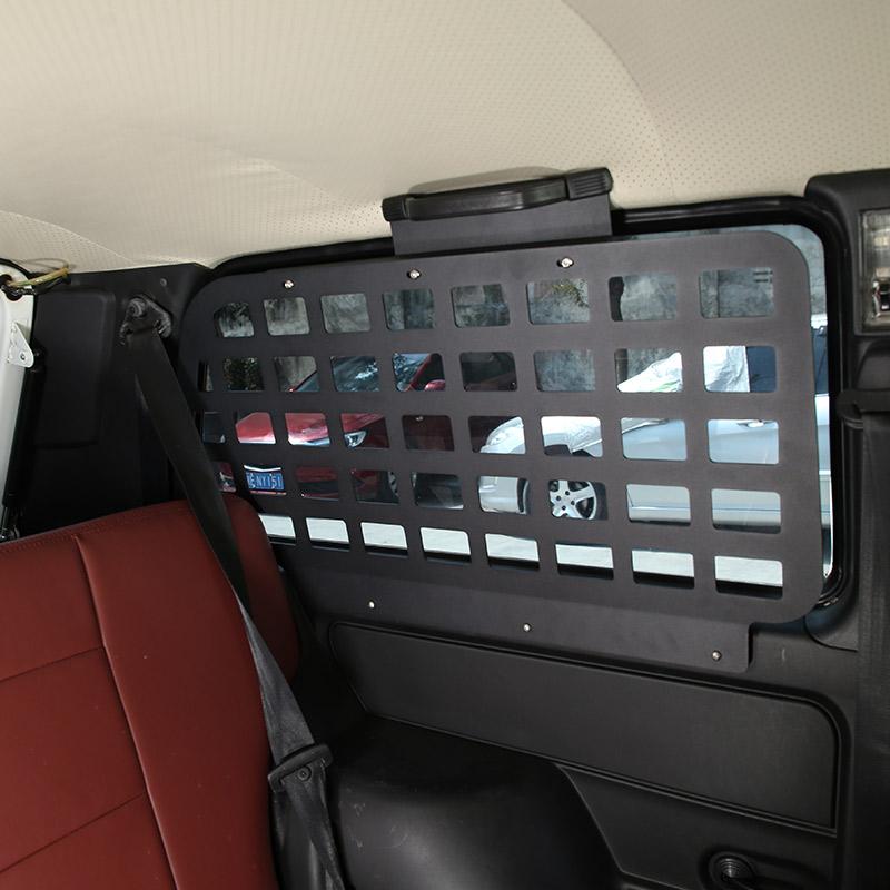 Для LADA NIVA 4X4 2009-2019 Алюминиевый сплав Боковая полка-органайзер для хранения в багажнике автомобиля Кронштейн для подвешивания Автоаксессуары
