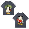 2025 New Short Sleeve TShirt Unisex and Women Couples Cartoon Lazy Wind Summer Cotton Short Sleeves